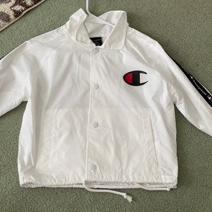 champion cropped windbreaker